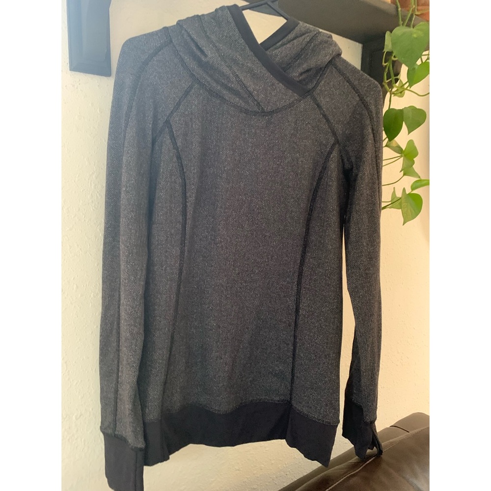 Lululemon Think Fast Hoodie, Dark Gray